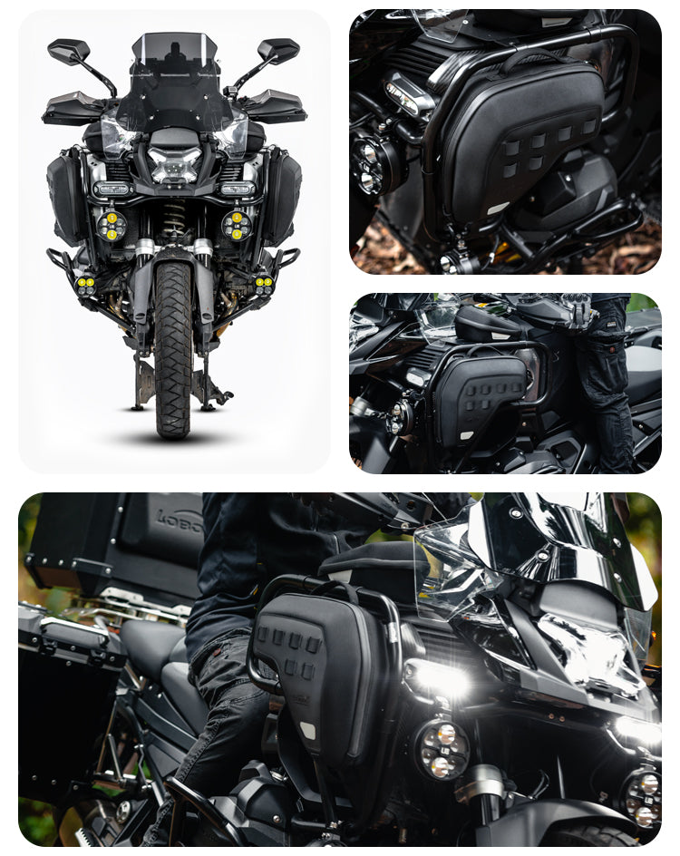 How do they fit on the motorcycle?