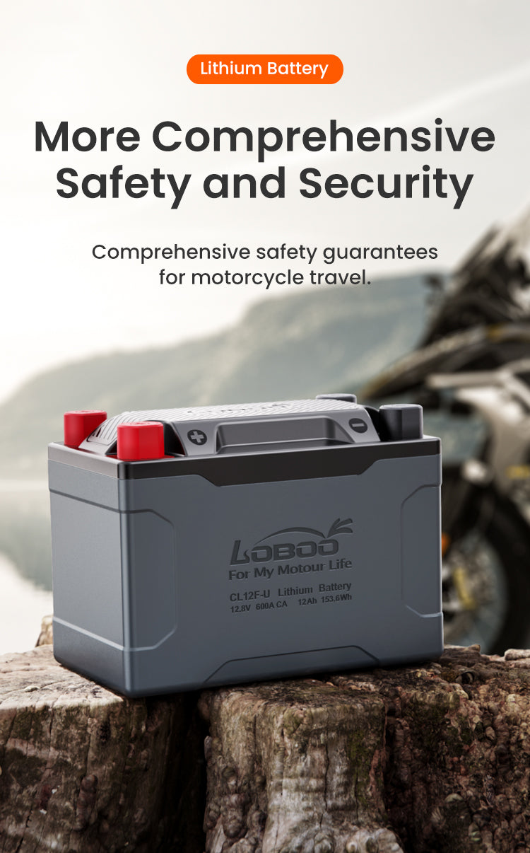 A battery designed for travelers