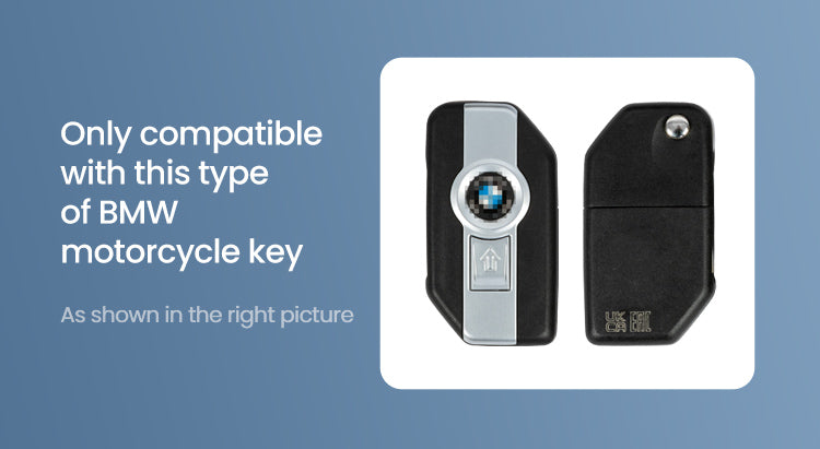 Compatible only with this type of BMW key