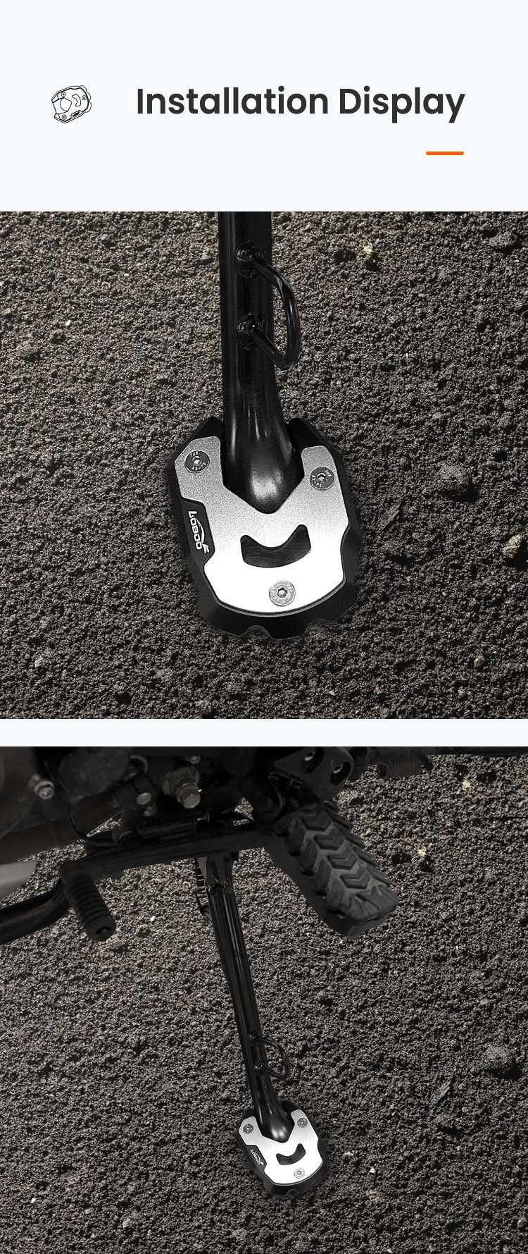 On the motorcycle, in real-world conditions