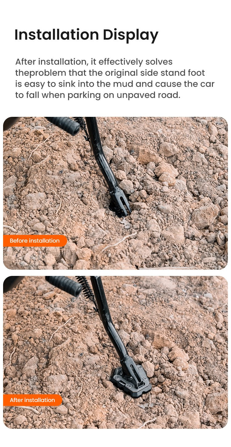 Before and after, on the same plot of land