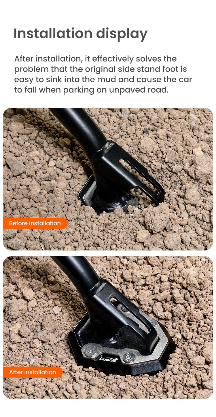 Before and after, on the same plot of land