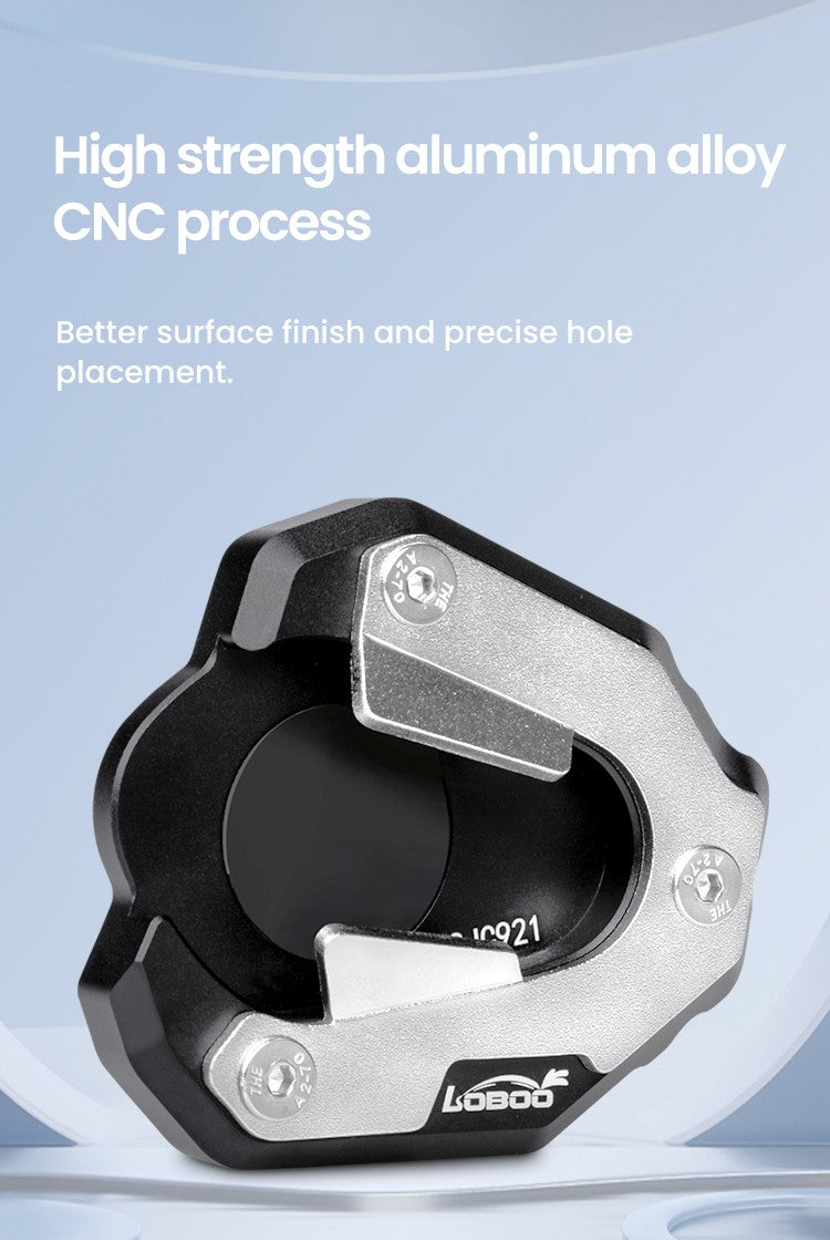 Base in alluminio, cover in acciaio inox 304