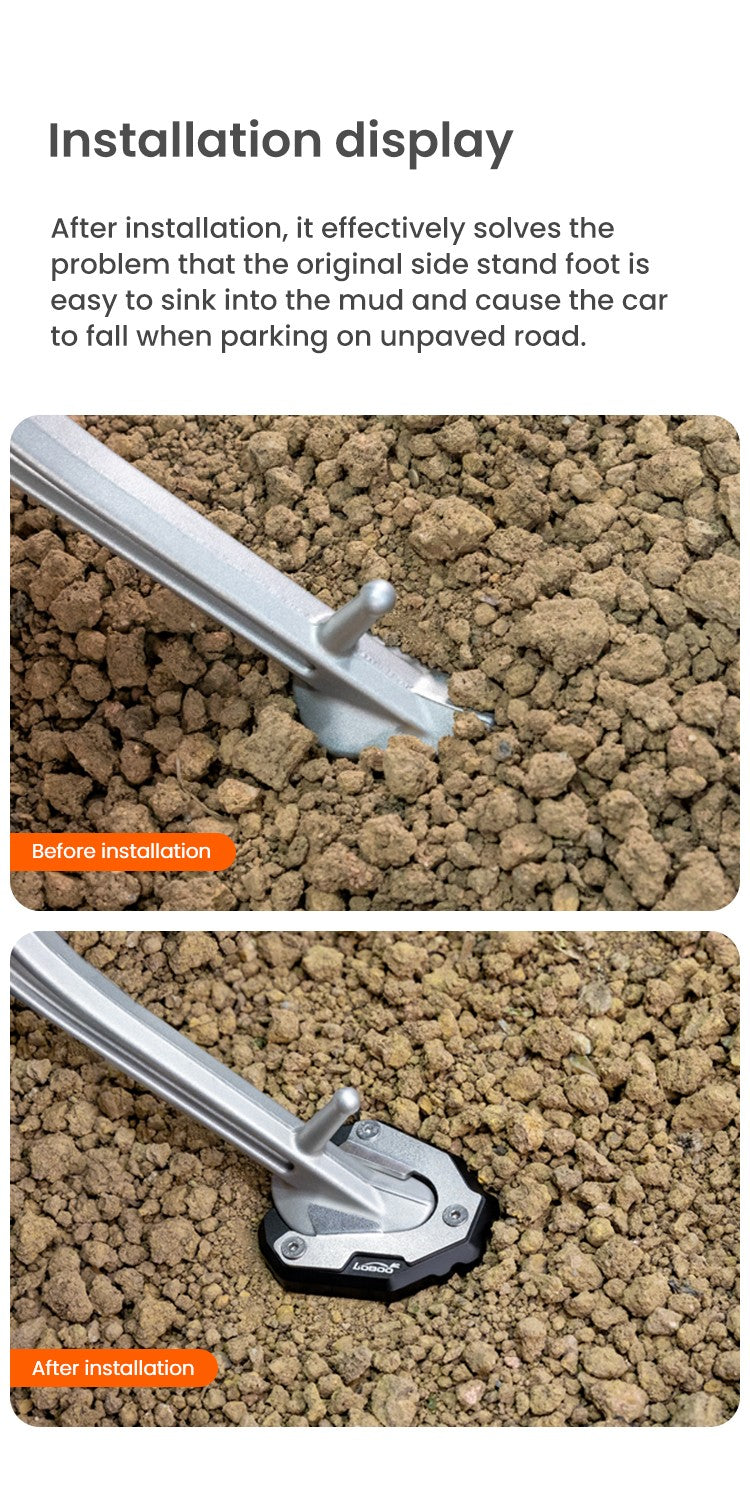 Before and after, on the same plot of land