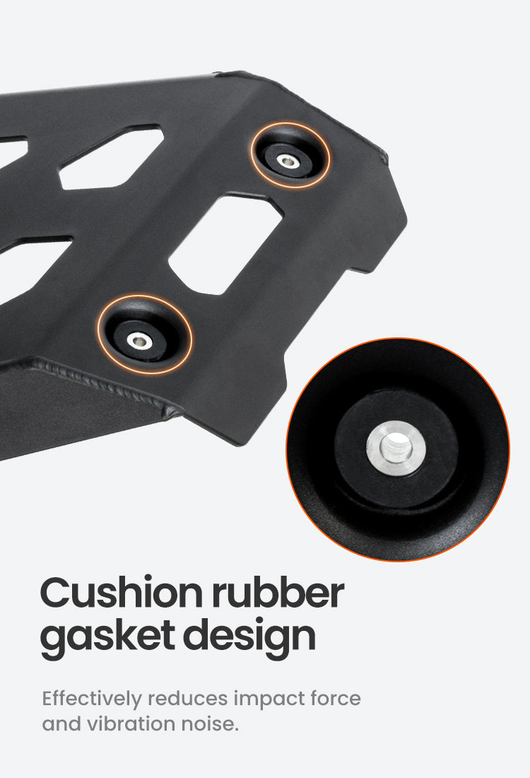 Anti-vibration rubber mounts for fasteners