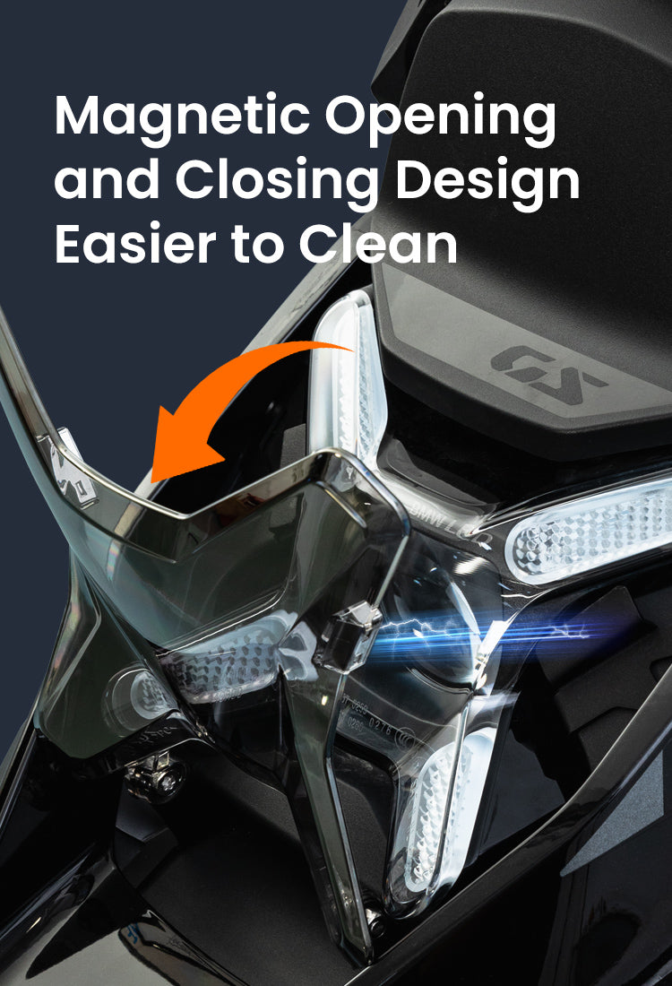 Opens with one finger, no tools needed