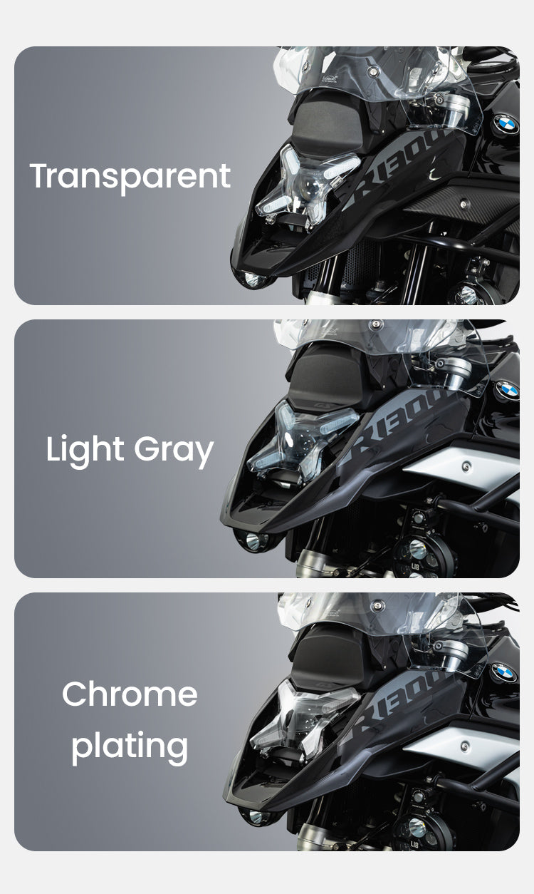How the front end changes, finish by finish