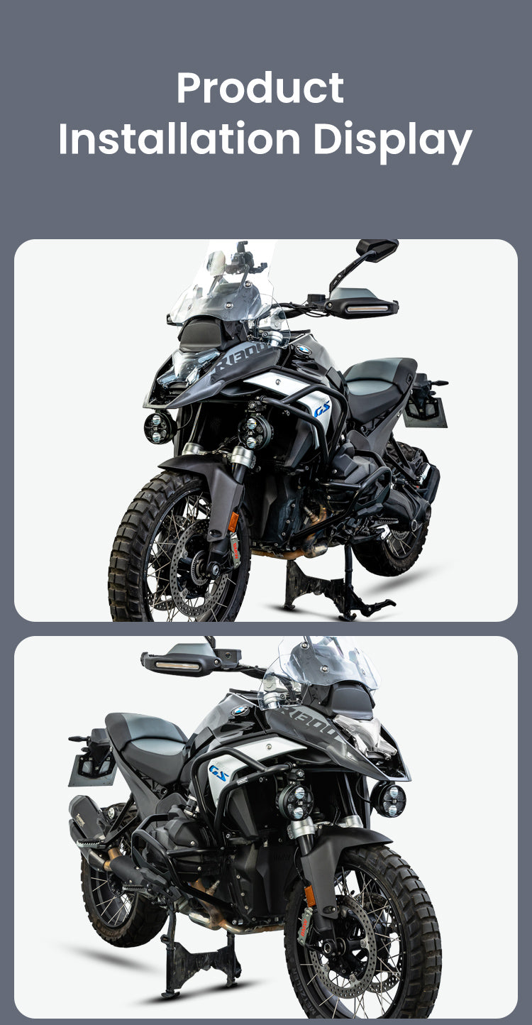 The assembled bike