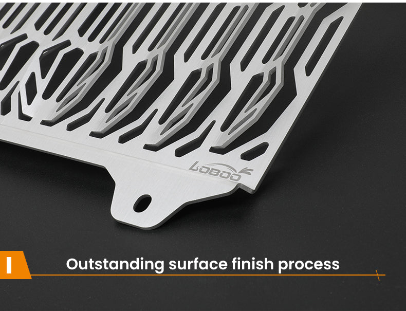Treated surface finish