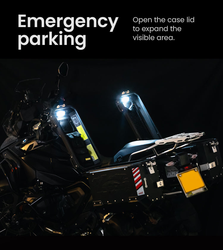 Emergency stop in the dark