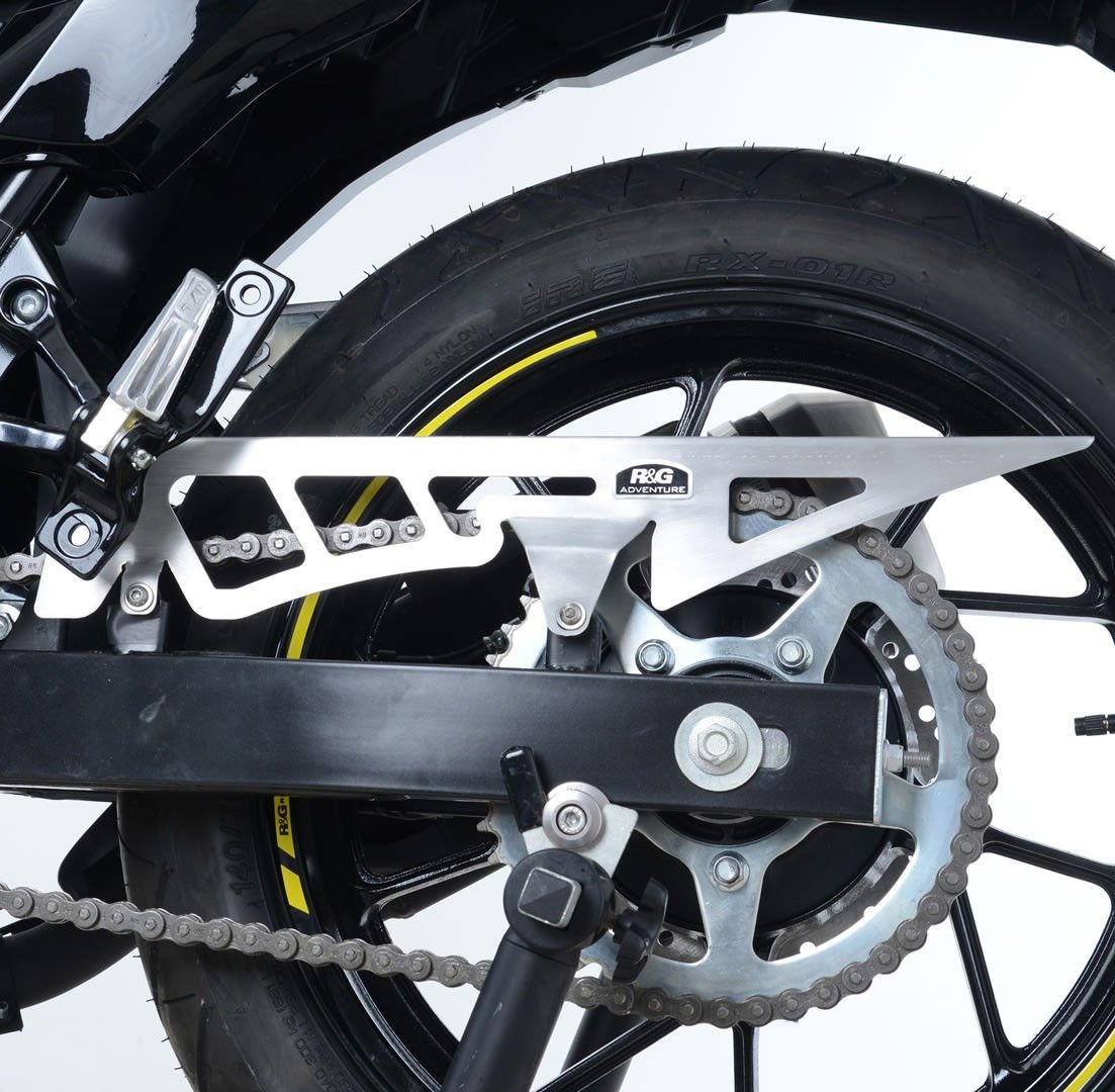 Paracatena in acciaio Suzuki V - STROM 250 - colore silver CG0016SI R&G - ENDURRAD