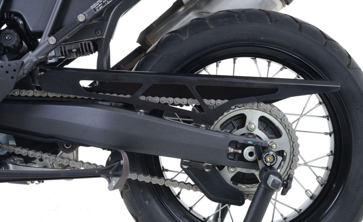 Paracatena In Alluminio Honda Crf 1000L Africa Twin Africa Twin Adv Sports 18 19 Colore Nero 15379 Rg CG0009BK - ENDURRAD
