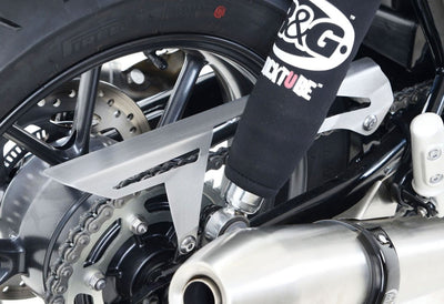 Paracatena In Alluminio Satinato Triumph Street Twin 900 T120 Bonneville 16714 Rg CG0011SI - ENDURRAD