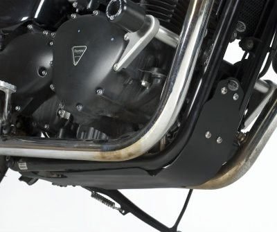 Paracoppa color nero, Triumph Thruxton 06 - /Bonneville 06 - /Scrambler '06 - ENDURRAD