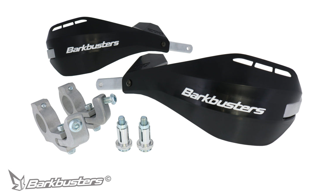 Paramano completo Barkbusters EGO-202 nero per manubrio conico