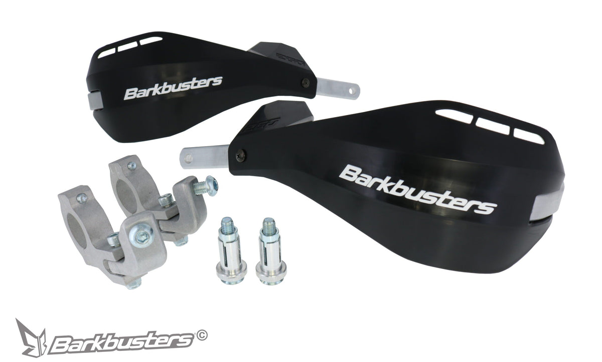 Paramano completo Barkbusters EGO-202 nero per manubrio conico