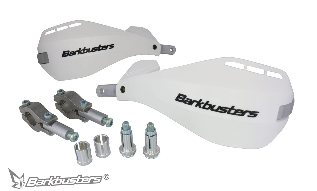 Paramano completo Barkbusters EGO-204 Mini bianco per minimoto