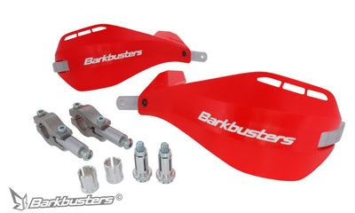 Paramano completo Barkbusters EGO-204 Mini rosso per minimoto