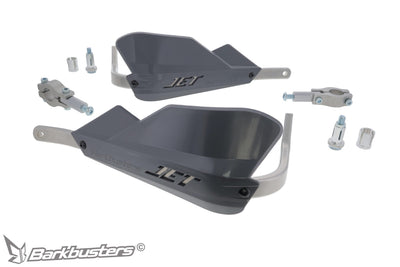 Paramano completo Barkbusters JET-001 grigio, struttura in alluminio e plastiche JET