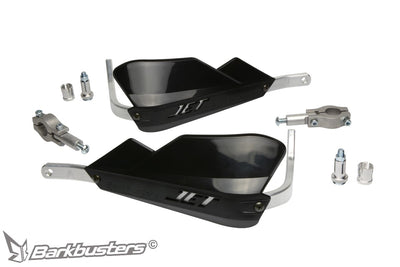 Paramano completo Barkbusters JET-001 nero, struttura in alluminio e plastiche JET