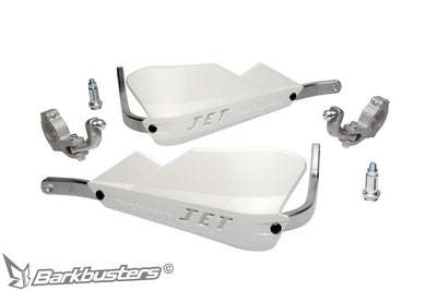 Paramano completo Barkbusters JET-002 bianco per manubrio conico
