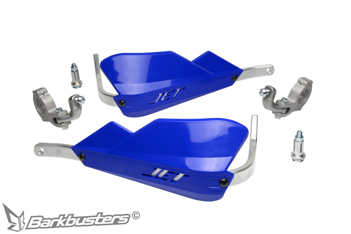 Paramano completo Barkbusters JET-002 blu per manubrio conico