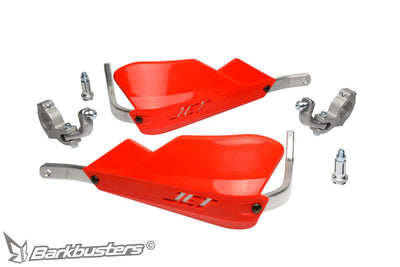 Paramano completo Barkbusters JET-002 rosso per manubrio conico