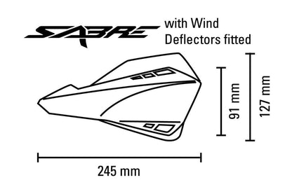 Paramani Barkbusters SABRE MX/Enduro | BR - SAB - 1BK - 02 - 31893 - ENDURRAD