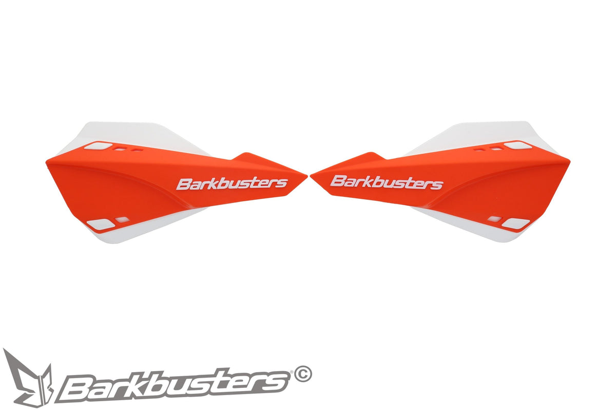 Paramani Barkbusters SABRE arancioni con deflettori bianchi