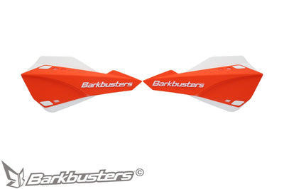Paramani Barkbusters SABRE arancioni con deflettori bianchi