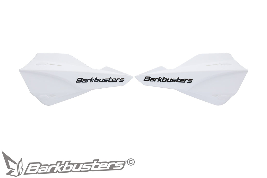 Paramani Barkbusters SABRE bianchi con deflettori bianchi
