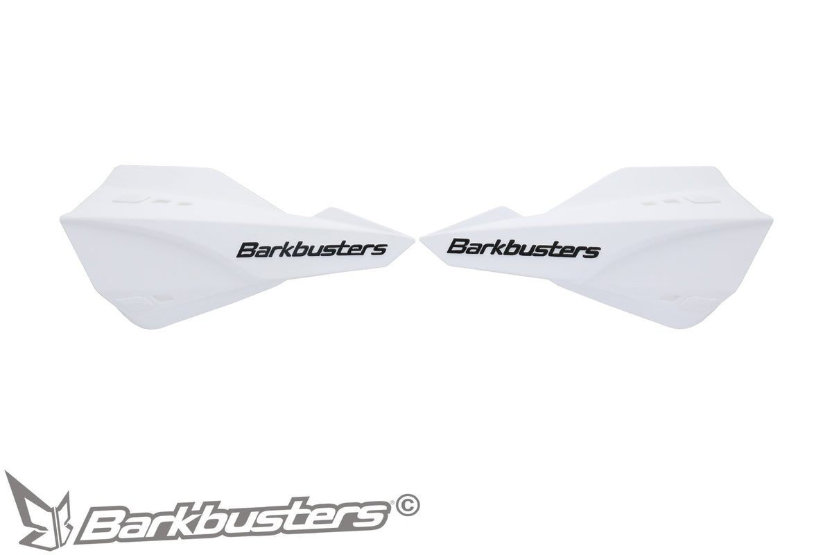 Paramani Barkbusters SABRE bianchi con deflettori bianchi