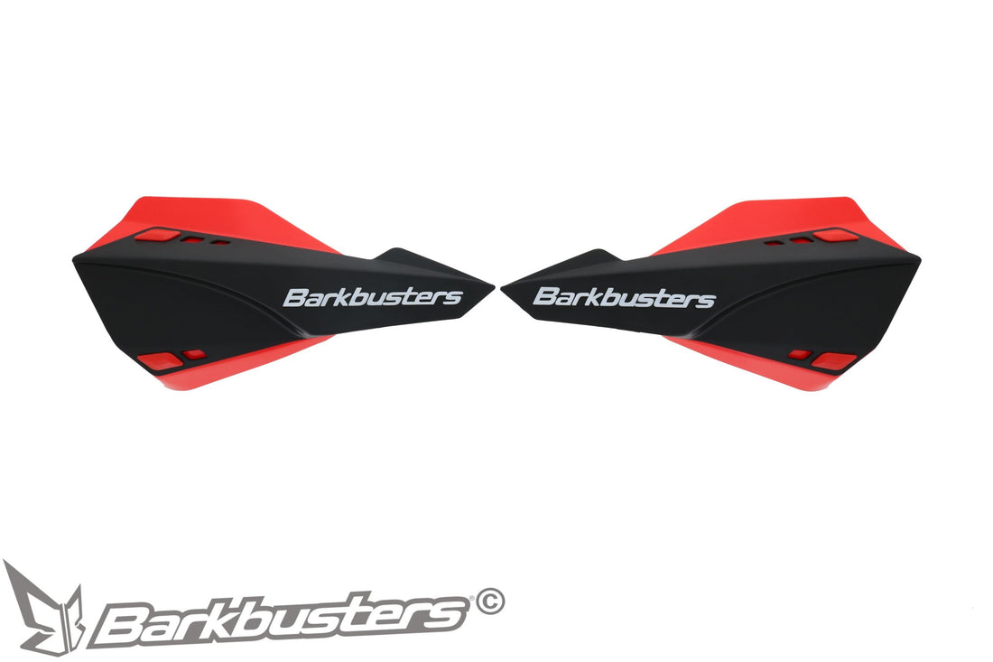 Paramani Barkbusters SABRE neri con deflettori rossi