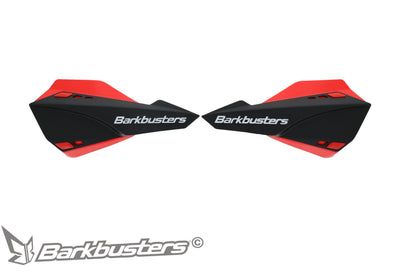 Paramani Barkbusters SABRE neri con deflettori rossi