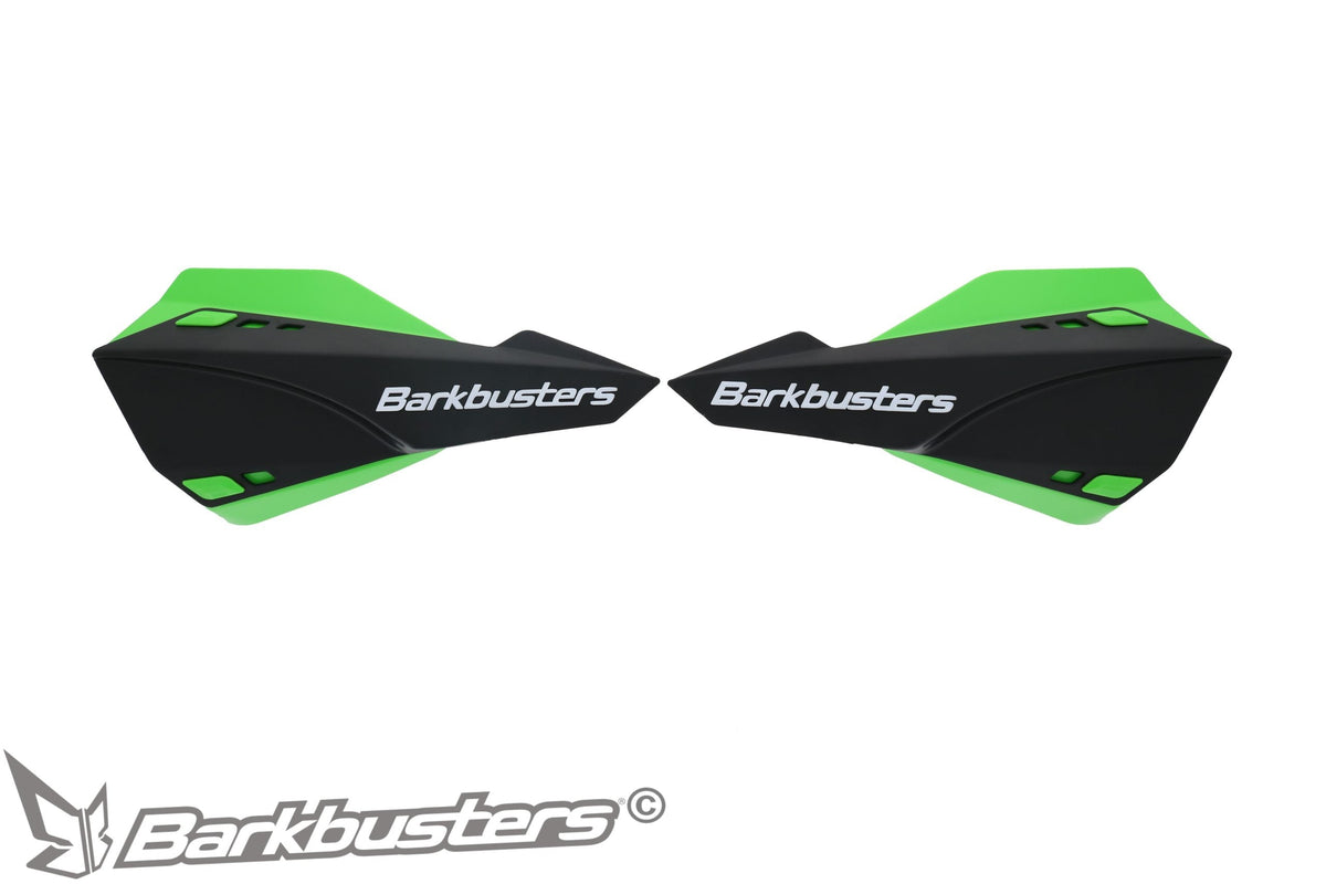 Paramani Barkbusters SABRE neri con deflettori verdi