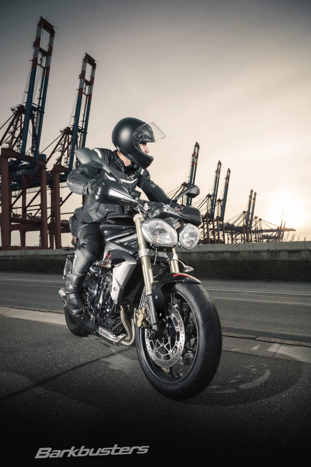 Montati su una Triumph Street Triple