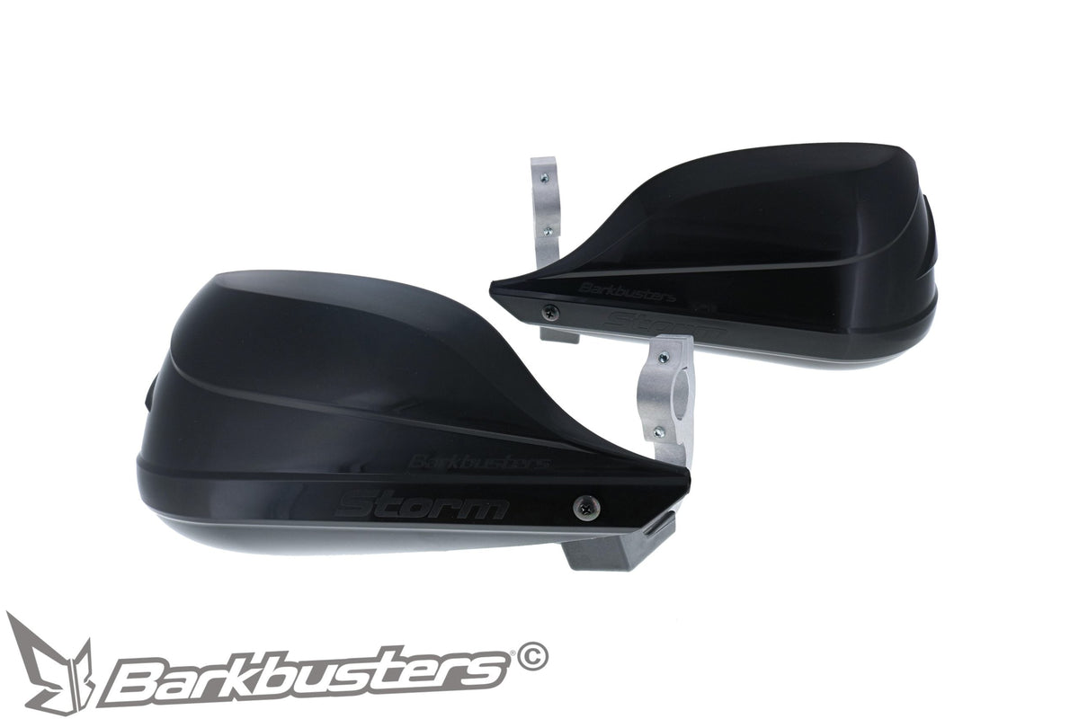 Paramano completo Barkbusters STORM STM-002 nero a punto singolo con morsetto da 25,4 mm