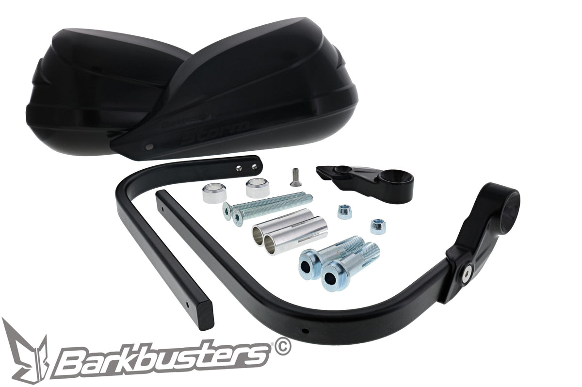 Paramano completo Barkbusters STORM STM-005 nero a punto singolo per manubrio cavo