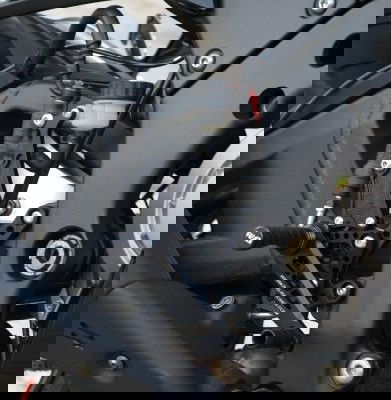 Pedane Arretrate Moto Kawasaki ZX10R 11 15 Solo Versione Stradale 5949 Rg RSET07BK - Endurrad