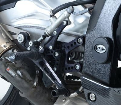 Pedane Arretrate Moto Bmw S1000RR 10 14 S10000R 14 16 5943 Rg RSET01BK - ENDURRAD
