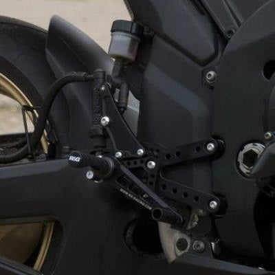Pedane Poggiapiedi Yamaha Yzf R1 07 08 5952 Rg RSET10BK - Endurrad