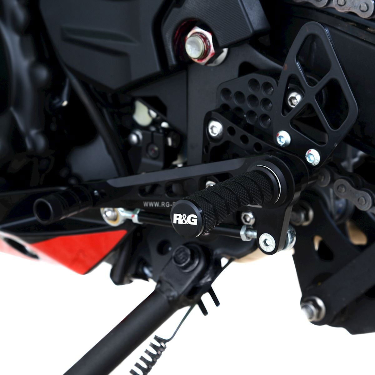 Pedane Moto Arretrate Per Kawasaki Ninja 250 18 Ninja 400 18 70478 - ENDURRAD