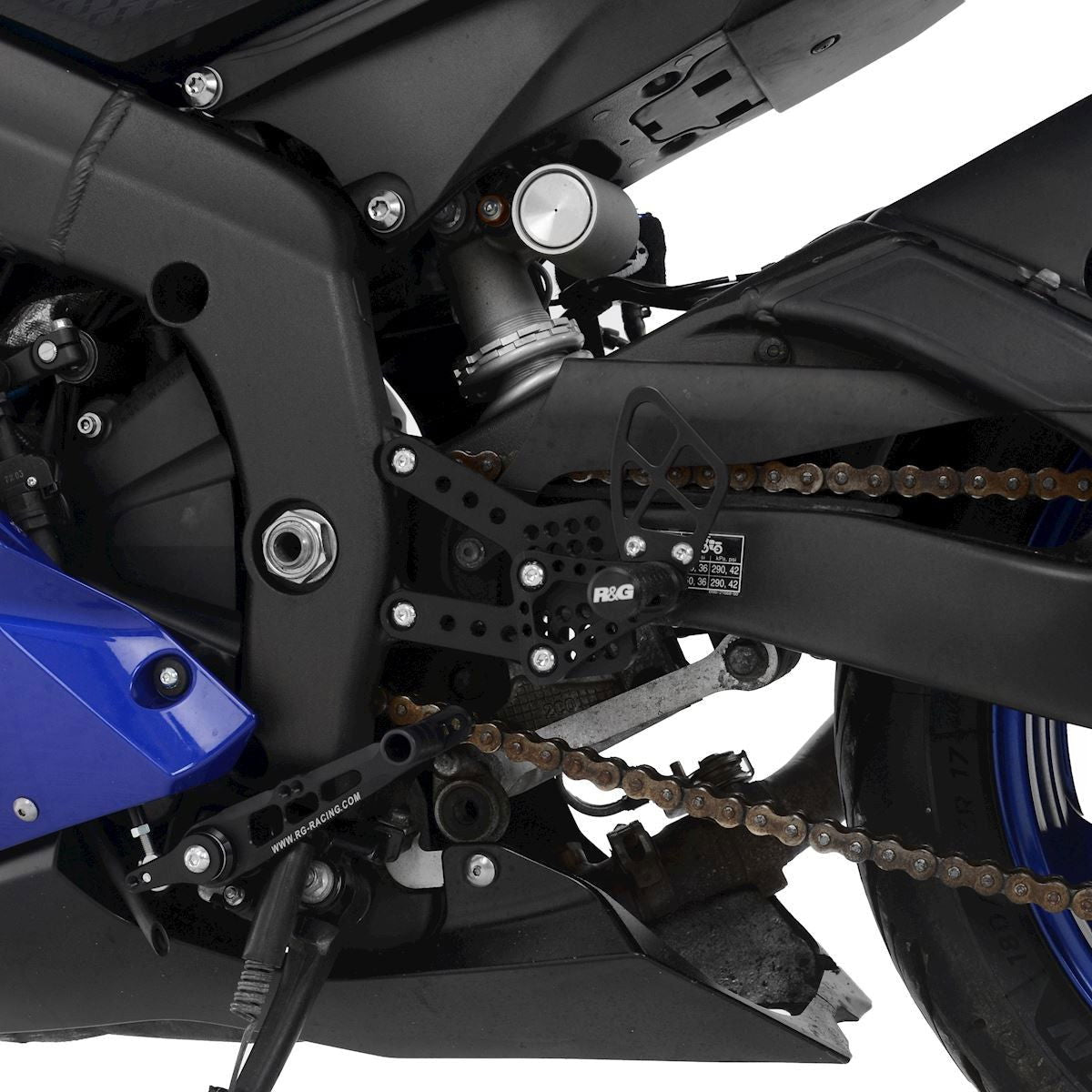 Pedane Moto Arretrate Yamaha Yzf R6 17 54703 - ENDURRAD