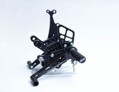 Pedane Poggiapiedi Moto Kawasaki ZX10 R 16 15547 Rg RSET28BK - ENDURRAD