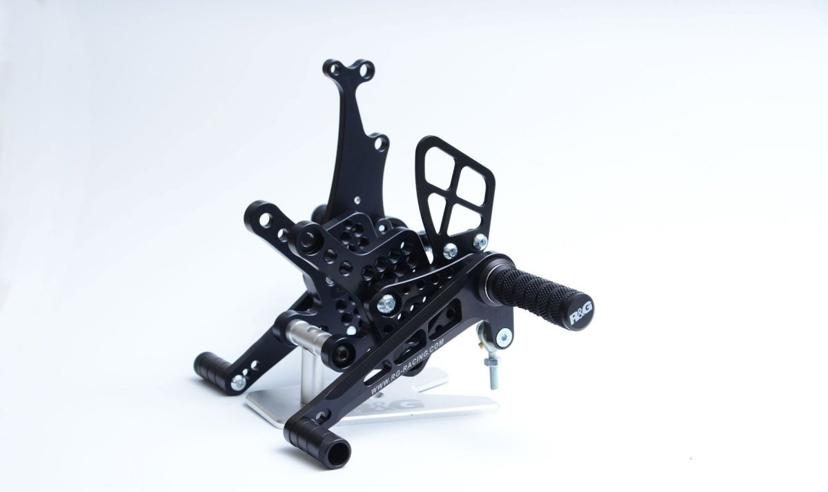 Pedane Poggiapiedi Moto Kawasaki ZX10 R 16 15547 Rg RSET28BK - ENDURRAD