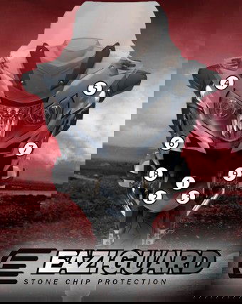 Pellicola adesiva per moto BMW R1200RT 2014-2018