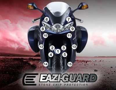 Pellicola adesiva moto triumph sprint gt 2010 - 2017 - ENDURRAD
