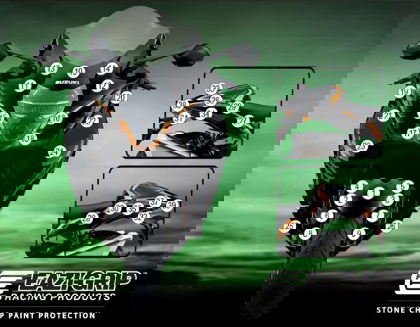 Pellicola adesiva per moto HAYABUSA 2021-