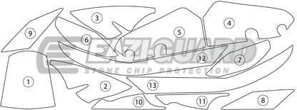 Pellicola protettiva ktm 1290 superduke 2014-2016