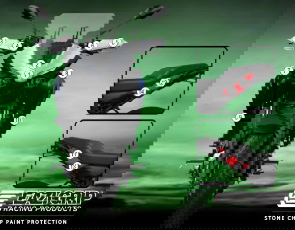 Pellicola adesiva per moto TRACER 7 / GT 2021-